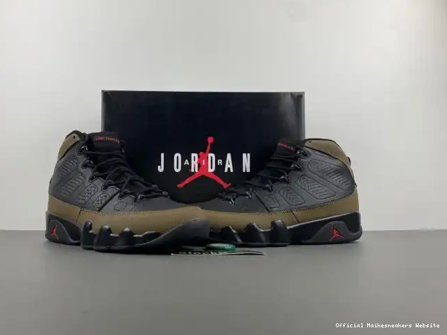 Official Maikesneakers Olive 9 HV4794-030 Air Jordan 0610